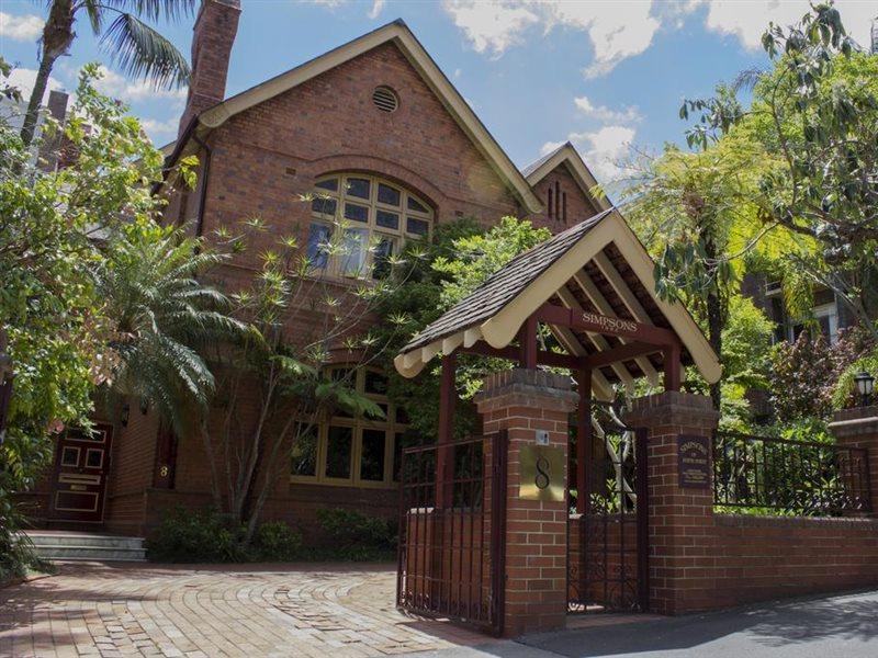 Simpsons Of Potts Point Hotel Sydney Kültér fotó